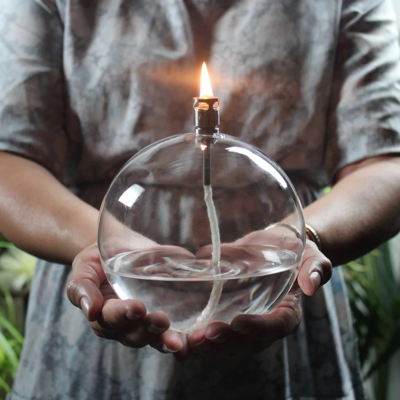 Lampe Huile Sphère Verre Gm 4 Lampe Huile Sphère Verre Gm – Image 2