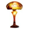 Lampe Pâte De Verre Art Nouveau – A Tip Gallé -Magasin De Verrerie À Domicile lampe pate de verre A