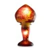 Lampe Pâte De Verre Art Nouveau N°3 Tip Gallé -Magasin De Verrerie À Domicile lampe pate de verre art nouveau 3 final