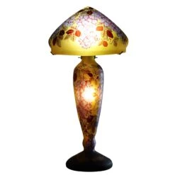 Lampe Pâte De Verre Art Nouveau – J Tip Gallé