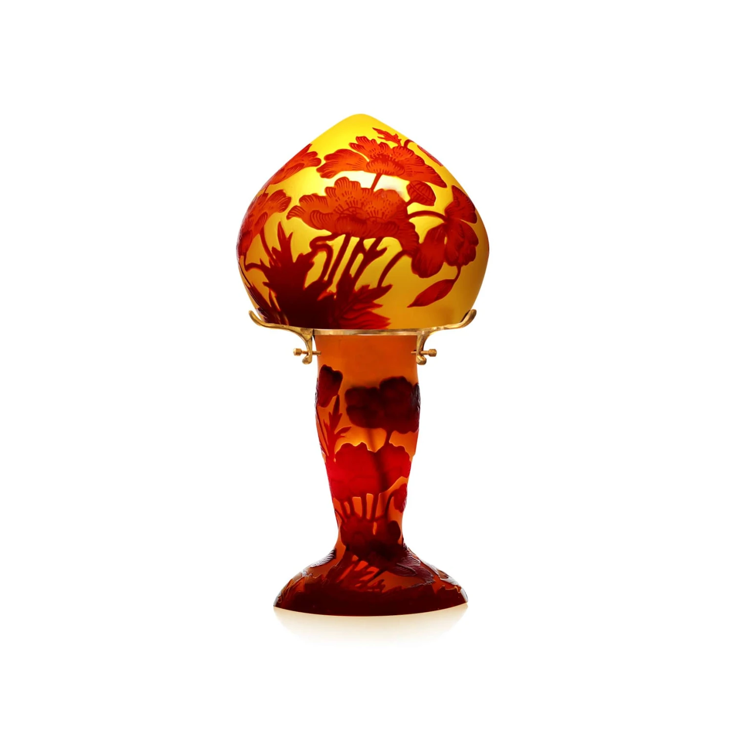 Lampe Pâte De Verre Art Nouveau N°12 Tip Gallé 3 Lampe Pâte De Verre Art Nouveau N°12 Tip Gallé