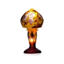 Lampe Pâte De Verre Art Nouveau N°13 Tip Gallé