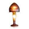 Lampe Pâte De Verre Tip Gallé N°18 -Magasin De Verrerie À Domicile lampe tip galle 18 1