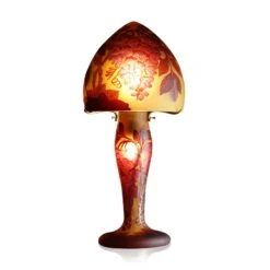 Lampe Pâte De Verre Art Nouveau N°8 Tip Gallé