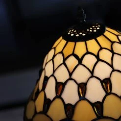 Lampe En Verre Vitrail N°3 7 Lampe En Verre Vitrail N°3 -Magasin De Verrerie À Domicile lampe vitrail verre 3