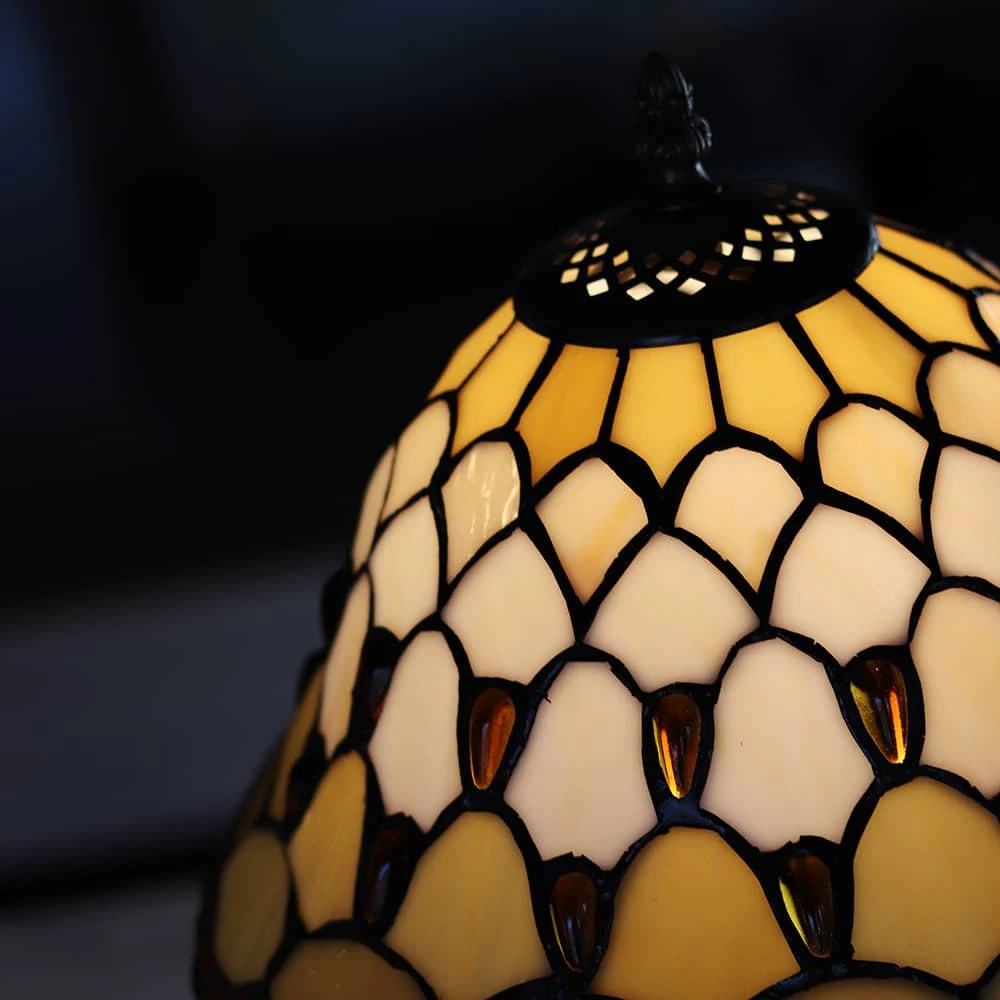 Lampe En Verre Vitrail N°3 5 Lampe En Verre Vitrail N°3 – Image 3