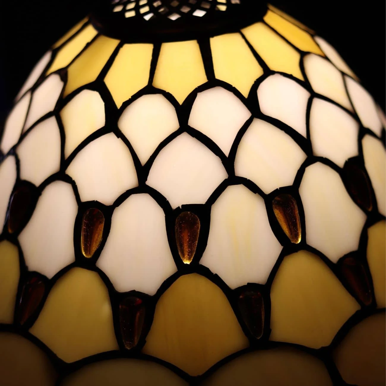 Lampe En Verre Vitrail N°3 3 Lampe En Verre Vitrail N°3