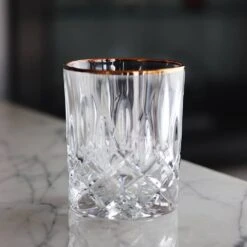 Set 4 Gobelets Cristal Or Noblesse Nachtmann