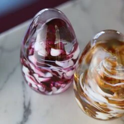 Sulfure œuf Cristal Ambre Lehrer Lorraine