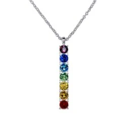Pendentif 7 Chakras Swarovski®