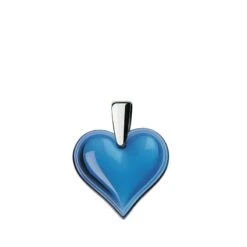 Pendentif Amoureuse Beaucoup Lalique -Magasin De Verrerie À Domicile pendentif coeur cristal bleur amoureuse lalique
