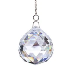 Pendule En Cristal – 4 Tailles -Magasin De Verrerie À Domicile pendule cristal 70mm