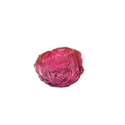 Photophore Rouge Violet Bouquet Daum