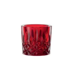 Photophore Cristal Rouge Noblesse Nachtmann -Magasin De Verrerie À Domicile photophore cristal rouge noblesse nachtmann