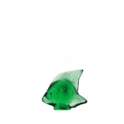 Poisson Vert émeraude Lalique