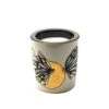 Pot à Bougie Mrs Butterfly Émaux De Longwy -Magasin De Verrerie À Domicile pot bougie mrs butterfly emaux de longwy