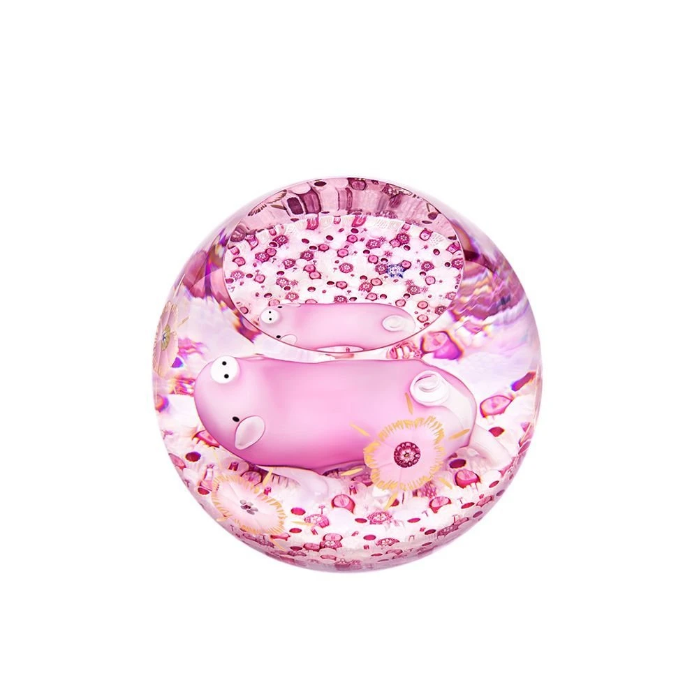 Presse-papier Le Cochon Doré Saint-louis 3 Presse-papier Le Cochon Doré Saint-louis