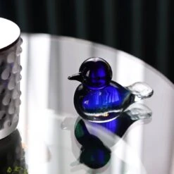 Sculpture Oiseau Grand Bleu