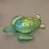 Mini Tortue De Mer Verte Turquoise Daum