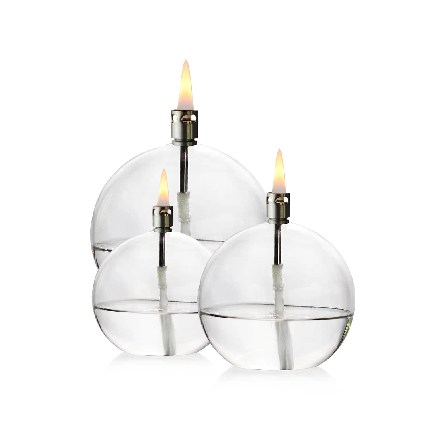 Set 3 Lampes à Huile Sphère (pm – Mm – Gm) 3 Set 3 Lampes à Huile Sphère (pm – Mm – Gm)