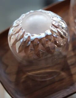 Coffret 2 Gobelets Café Long Folia + Plateau Saint-Louis -Magasin De Verrerie À Domicile set cafe folia saint louis