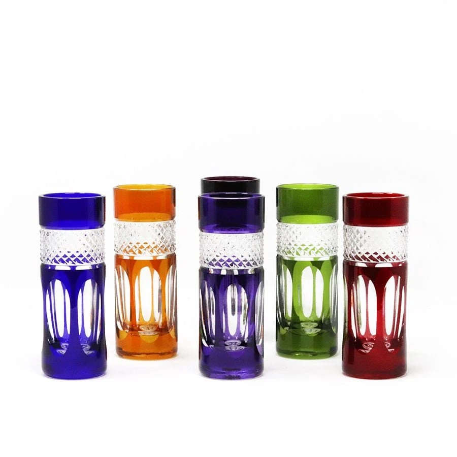 6 Shooters Cristal Couleur Mireille 3 6 Shooters Cristal Couleur Mireille