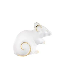 Souris Grand Modèle Lalique -Magasin De Verrerie À Domicile souris tamponne or lalique