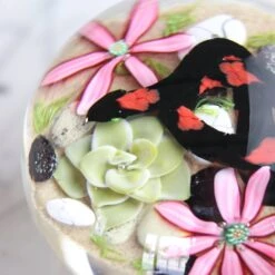 Presse-papier Cristal Serpent Mickael Hingant -Magasin De Verrerie À Domicile sulfure cristal serpent