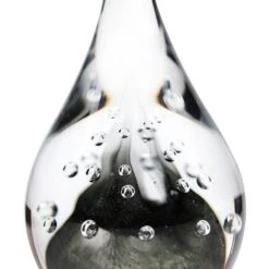 Sulfure Goutte Bulle Cristal Noir -Magasin De Verrerie À Domicile sulfure goutte cristal gris 1