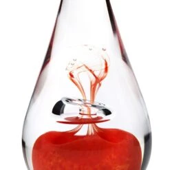 Sulfure Goutte Cristal Orange -Magasin De Verrerie À Domicile sulfure presse papier cristal orange min