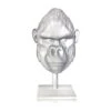 Tête De Gorille Mat Pâte De Cristal Par Loïc Ortega