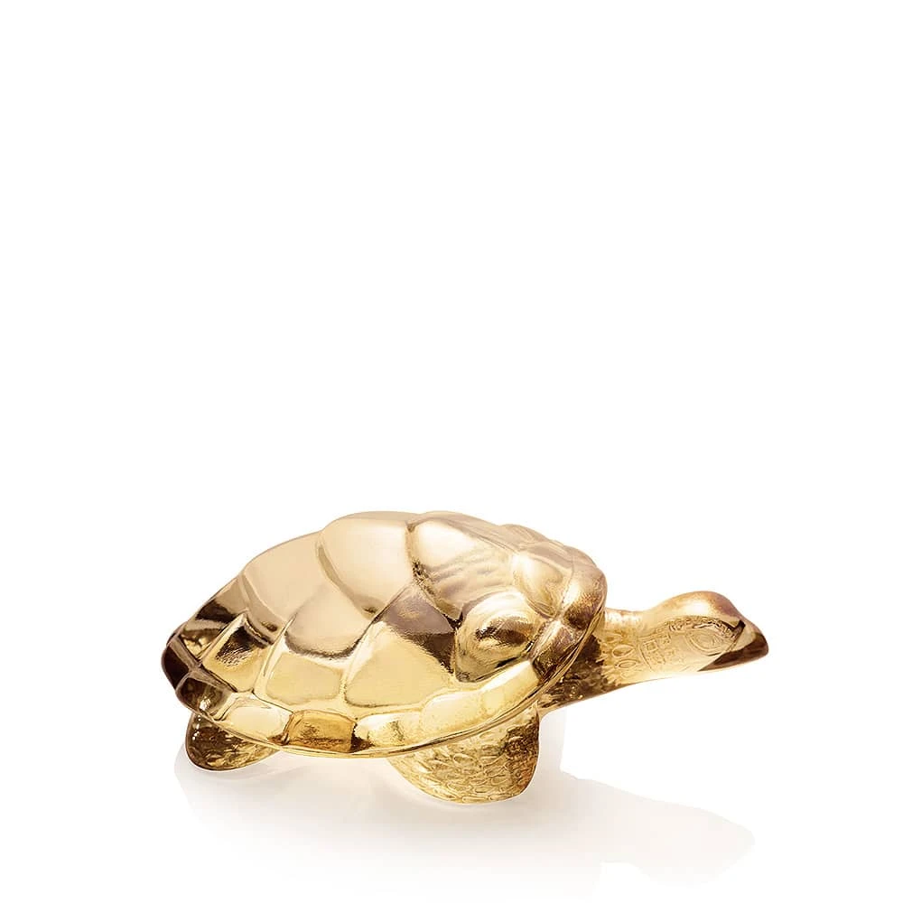Tortue Caroline Lustré Or Lalique 3 Tortue Caroline Lustré Or Lalique