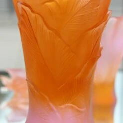 Vase Grand Modèle Arum Daum -Magasin De Verrerie À Domicile vase arum daum 3