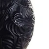 Vase Feuilles Lalique -Magasin De Verrerie À Domicile vase feuille noir lalique