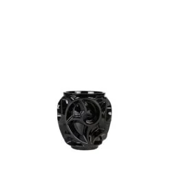 Vase Tourbillon Noir Pm Lalique
