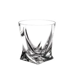 Set 4 Gobelets Quadro Cristal De Bohême