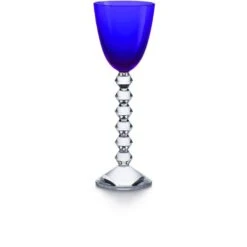 Véga Verre à Vin Du Rhin Baccarat -Magasin De Verrerie À Domicile verre vega du rhin bleu cobalt baccarat
